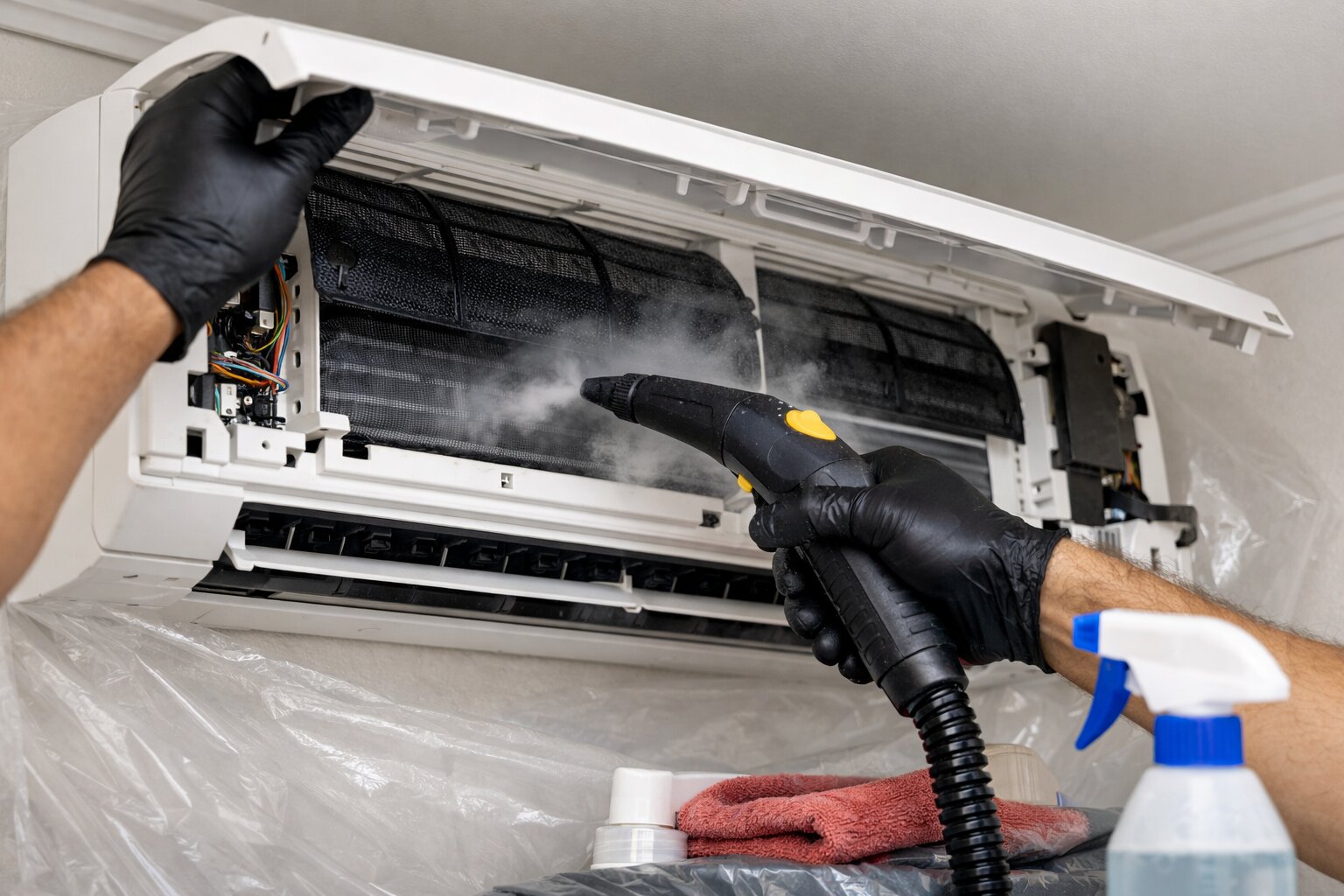 Klímakarbantartás és tisztítás